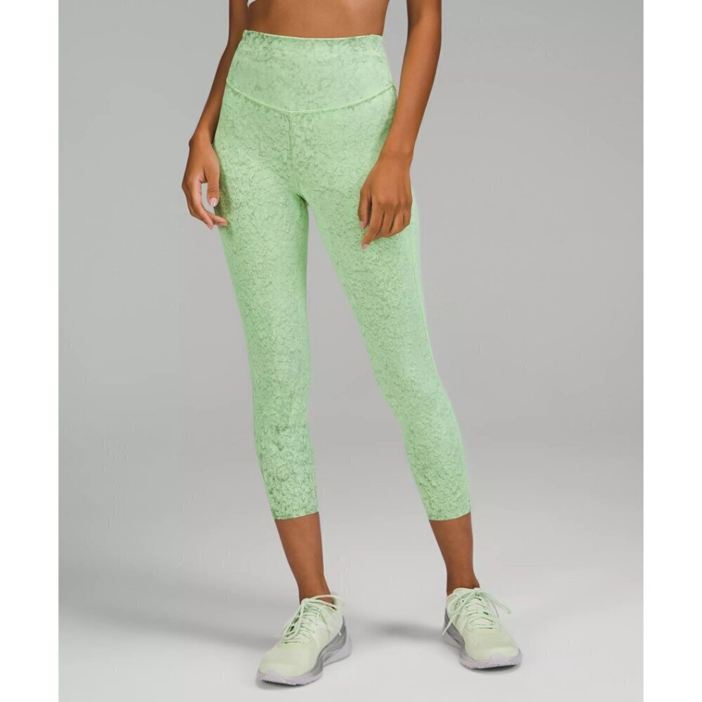 Lululemon Base Pace High Rise 25" Leggings, Vivid Green, Size 10